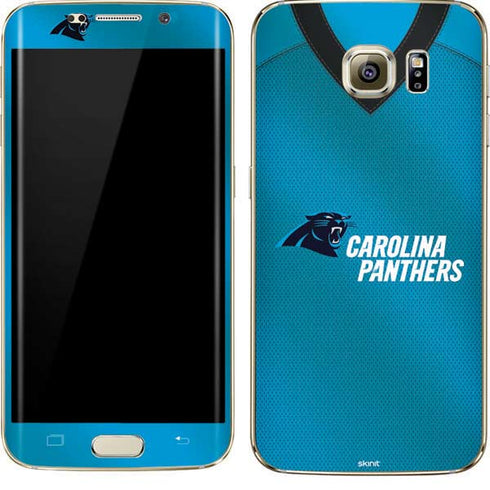 NFL Carolina Panthers Team Jersey Galaxy S7 Edge Skin